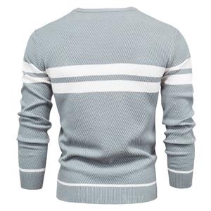 Sweat-shirt décontracté uni de qualité supérieure pour homme, coupe classique, streetwear d'automne, impression en relief, broderie, 100% coton molletonné - Product Image 5