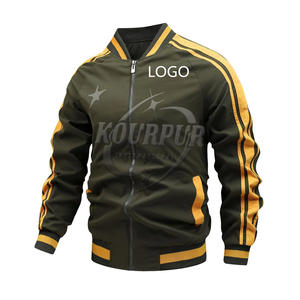 Chaquetas Varsity de dos tonos hechas a medida de calidad superior con logotipo personalizado a un precio razonable - Product Image 5