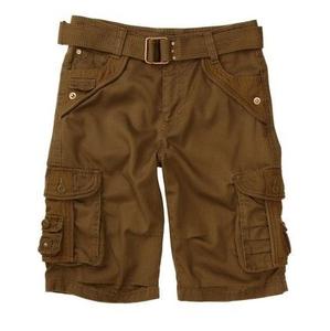 2023 Venta caliente al por mayor Cool Custom Design Casual Eco-Friendly Corduroy Solid Workout Running Cargo Shorts para hombres - Product Image 1