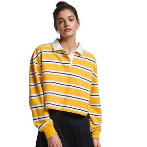 Camiseta de algodón puro 100% de alta calidad para mujer, Polo de tela Piqué, Polo con logotipo personalizado - Product Image 1