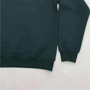 Sudadera con capucha unisex personalizada de algodón suave, cuello redondo, corte regular, manga larga, informal, gruesa, lisa, para invierno - Product Image 6