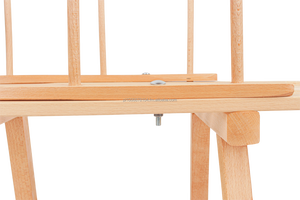 Vente en gros Traîneau traditionnel européen en bois de hêtre de 88cm Équipement de sports d'hiver de qualité supérieure avec dossier amovible pour tubes à neige - Product Image 5