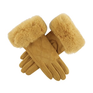 Guantes de Motocicleta de Piel de Oveja Genuina para Mujer, al por Mayor, Resistentes al Viento, Cálidos para Invierno, con Forro de Piel Auténtica, 2026 - Product Image 4