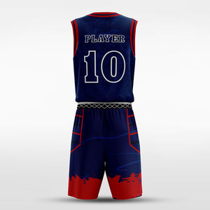 Venta al por mayor de uniformes de baloncesto de secado rápido personalizados transpirable sublimación completa ropa deportiva impresa ropa de equipo de ropa deportiva - Product Image 2