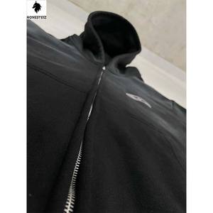 เสื้อฮู้ดผ้าคอตตอนหนาสำหรับผู้ชายผ้าคอตตอนเทอร์รี่มีฮู้ดผ้าปะติดที่กำหนดเองได้ - Product Image 3