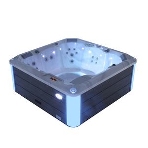 Spa extérieur <span class=keywords><strong>de</strong></span> qualité commerciale pour 6 personnes, pour hôtels et complexes hôteliers, en acier inoxydable renforcé - Product Image 5