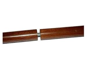 Canne de marche en bois de haute qualité vintage à 3 sections pour femmes avec embout en caoutchouc, exportateur d'Inde - Product Image 2