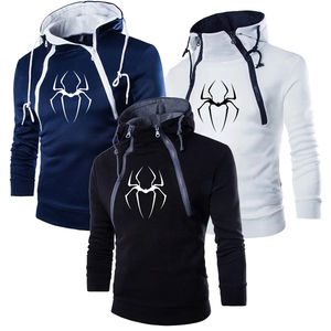 Leisure <b>Hoodie</b> Fashion <b>Spider</b> <b>Hoodie</b> Double Zip Sweatshirt <b>Mens</b> Clothing Streetwear Hoodies for <b>Men</b> Designer Clothes <b>Men</b> - Product Image 2