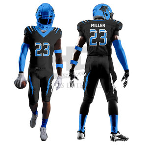 Best Selling Cheap Price American Football Uniform Soft Fabric <b>Custom</b> American Football Uniform - Product Image 3