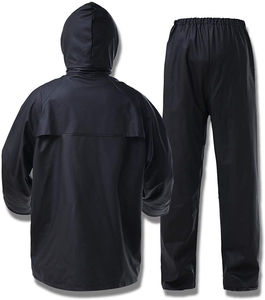 Survêtement pour homme à séchage rapide avec logo personnalisé, pantalon de jogging coupe-vent respirant, veste légère, survêtement coupe-vent pour homme - Product Image 4