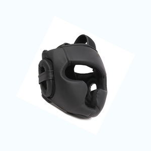 Casco Deportivo de Muay Thai con Logotipo Personalizado 2026, Protector de Cabeza de Boxeo Hecho a Mano con PU Genuino para Entrenamiento - Product Image 2