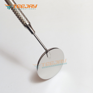 Handheld Round <b>Makeup</b> <b>Mirror</b> Stainless Steel Frame Chrome Finish 3X <b>Magnifying</b> Single Side Desktop <b>Mirror</b> OEM Custom Branding - Product Image 6