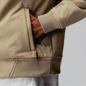 Chaqueta de bombardero de calle personalizada para hombre para invierno, chaqueta de bombardero ligera de secado rápido a prueba de viento para actividades al aire libre - Product Image 6