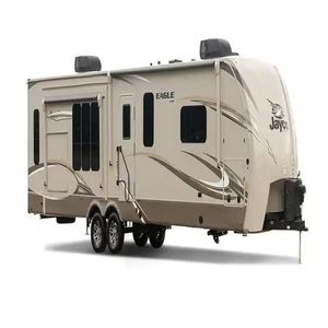 4x4 Off Road Travel Trailer Waterproof Foldable Camper RV Stainless Steel Kitchen PVC Leather Floor for Camping - Product Image 1