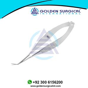 Ciseaux chirurgicaux Vannas à lames délicates angulaires, pinces ophtalmiques, instruments chirurgicaux - Product Image 2
