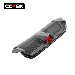 Diffuseur de pare-chocs arrière inférieur en carbone sec style CS pour <span class=keywords><strong>BMW</strong></span> <span class=keywords><strong>F90</strong></span> <span class=keywords><strong>M5</strong></span> <span class=keywords><strong>Competition</strong></span> 2017-2023 avec feu stop LED 51129500602 - Product Image 5