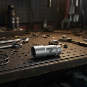 Hazet 3/8'' Long Metric Square 12-Point <b>Socket</b> with Traction Profile - Product Image 3