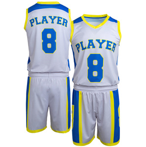 Elegantes uniformes de baloncesto para jóvenes, camiseta y pantalones cortos de baloncesto hechos a medida, uniformes de equipo de baloncesto sublimados - Product Image 1
