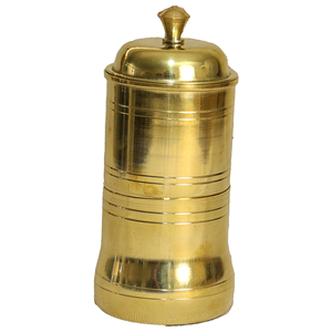 Filtro de Café de Latón con Acabado Brillante y Émbolo, Juego de Preparación de Café Tradicional del Sur de la India, Ideal para Regalos y Uso Doméstico - Product Image 3