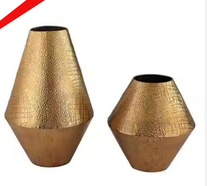 Maceta de metal con acabado de cobre de la mejor calidad para decoración del hogar - Product Image 1