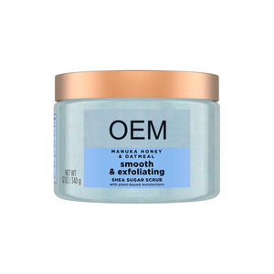 <span class=keywords><strong>Exfoliante</strong></span> Corporal de Manteca de Karité <span class=keywords><strong>y</strong></span> Glicerina Personalizado Directo de Fábrica con <span class=keywords><strong>Miel</strong></span> de Manuka <span class=keywords><strong>y</strong></span> <span class=keywords><strong>Avena</strong></span> para una Hidratación Suave <span class=keywords><strong>y</strong></span> <span class=keywords><strong>Exfoliante</strong></span> de 24 Horas - Product Image 1