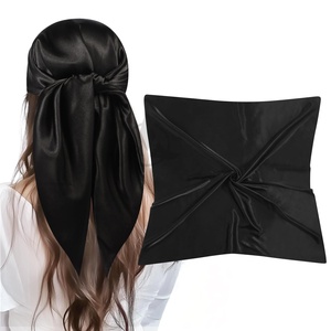 2025 Texture douce tissu léger foulard en soie élégant drapé brillant foulard en soie parfait pour un usage quotidien foulard en soie personnalisé - Product Image 1