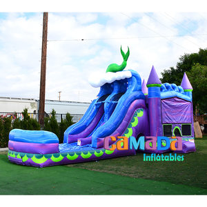 Maison gonflable de rebond de qualité commerciale pour adultes et enfants Château gonflable sautant lit avec souffleur d'air pour les fêtes - Product Image 1