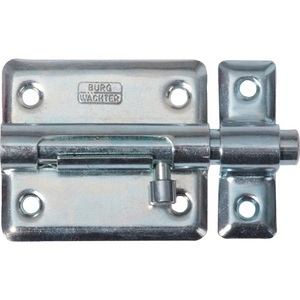 เหล็กเส้นกรงเหล็กชุบสังกะสี ขนาด 50 มม. ยาว 40 มม. กว้าง ยี่ห้อ BURG-WCHTER แพ็ค 10 ชิ้น สำหรับรั้ว ระแนง และประตู - Product Image 1