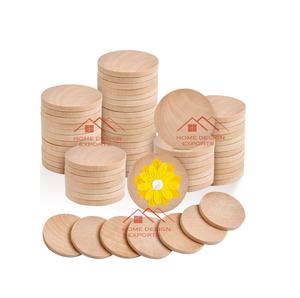 Posavasos a precio mayorista Organizador de mesa Posavasos de madera Forma redonda Venta caliente Utensilios de cocina Accesorios de madera - Product Image 3