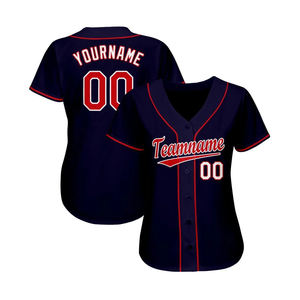 Maillot de baseball personnalisé de style professionnel, nom et numéro cousus, tissu de haute qualité, disponible pour les commandes en gros pour les équipes - Product Image 5