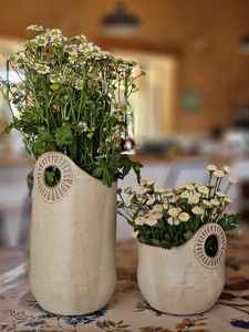 <b>Heavy</b> <b>Duty</b> Ceramic Utensil Holder Crock | Large Capacity Kitchen Spoon & Spatula Organizer | Countertop Storage Jar - Product Image 6