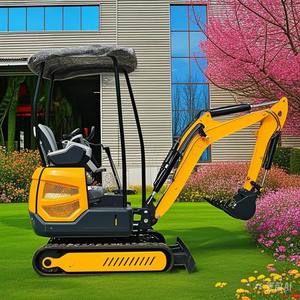 Mini-pelleteuse de 2 tonnes avec moteur Kubota Digger compact certifié CE pour la ferme et la construction - Product Image 2