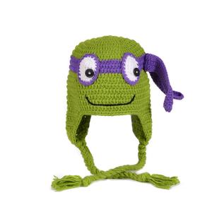 Gorros de Invierno de Ganchillo Personalizados 2025, Gorro de Punto con Orejeras y Patrón de Animales Divertidos para Niños - Product Image 3