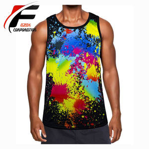 Débardeur d'entraînement pour hommes, nouveau design, vente en gros, vêtements de fitness, style décontracté, tricoté en polyester - Product Image 4