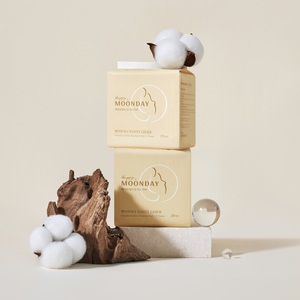 Happy Moonday - Toallas Sanitarias Grandes de Algodón Orgánico, Ultrafinas, con Núcleo Absorbente, Forma Alada, Flujo Abundante, Uso Diario Femenino, Protección Contra Fugas - Product Image 4