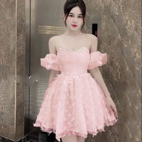 Robe de vêtements pour femmes décontractée confortable Odm lavable chacune dans un sac en polyéthylène du fabricant vietnamien robe de corps
