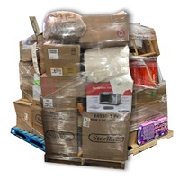 Liquidation à prix réduit : Palettes en aluminium double face, qualité industrielle, marchandises mixtes en vrac (électronique, articles ménagers, outils, vêtements)