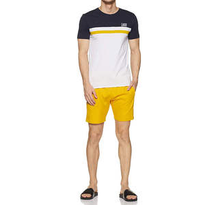 Ensemble de vêtements de sport pour hommes, nouvelle collection été, personnalisable, respirant, séchage rapide, imprimé décontracté, short et haut à manches courtes - Product Image 4