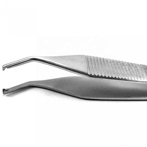 Pince de chirurgie plastique Adson personnalisée 4.75 "droite 1x2 dents pince à tissu Adson chirurgicale - Product Image 2