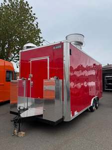 Remorque alimentaire mobile entièrement équipée en aluminium avec cuisine commerciale pour la vente de bonbons et de chips aux États-Unis - Product Image 6