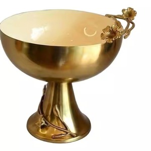 Bol à bonbons en métal bien fait, offrant une durabilité exceptionnelle, garantissant une longue durée de vie sans fissures, éclats ni déformation. - Product Image 1