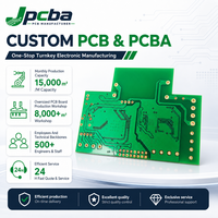 Service de prototypage de circuits imprimés multicouches FR4 pour carte de contrôle industrielle, fabrication de circuits imprimés à masque de soudure vert haute vitesse