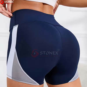 2025 Summer New Seamless High Waist Yoga Shorts Breathable Quick Dry High Quality <b>Tight</b> Sports Running Fitness Shorts for Women - Product Image 2