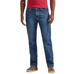 Custom Men's Stretch Denim <b>Jeans</b> Pants High Street Hip Hop Vintage Style Zipper <b>Fly</b> Direct Supplier 3D Streetwear Clothing - Product Image 3