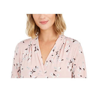 Top da Donna Charter Club con Stampa Floreale e Scollo a V, in Chiffon Traspirante Lavorato a Maglia, Disponibile XL (Extra Large) per Abbigliamento Casual e Formale - Product Image 2