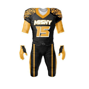 Uniformes de football américain personnalisés de haute qualité, pantalon rembourré 7, caractéristiques respirantes, pantalon d'uniforme de football américain personnalisable - Product Image 4