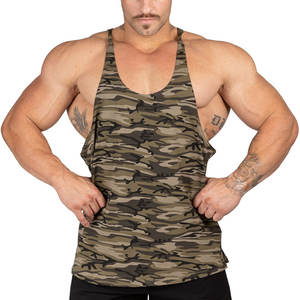 Camisetas sin mangas para hombre de talla grande al por mayor, camisas sin mangas de tela suave personalizadas por sublimación de fábrica OEM ODM de calidad superior - Product Image 1