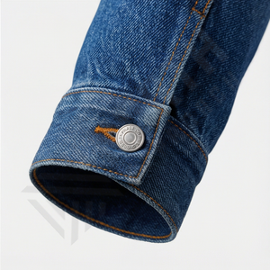 Chaqueta Vaquera Personalizada de Alta Gama para Hombre, Calidad Premium, Transpirable, Resistente al Viento, Cuello Alto, Reversible, Informal para Invierno - Product Image 6