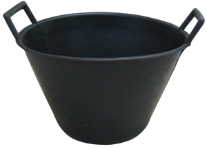Cardarella in Plastica con 2 Manici, Lunghezza 10 cm. 34 - Nera - Product Image 1