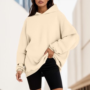 Sudaderas de gran tamaño para mujer, sudaderas con capucha, sudaderas con capucha de gran tamaño, ropa informal holgada de Otoño Invierno para mujer - Product Image 4